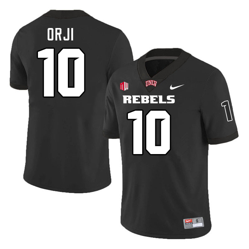 Alex Orji UNLV Jersey,UNLV Rebels Football Uniforms,Jerseys,Gears-Black